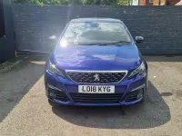 Used Peugeot 308 GT-line 2018 Blue Hatchback