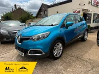 Used Renault Captur Dynamique 86 HP (63 kW) 2014 Blue SUV