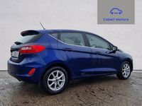 Used Ford Fiesta Zetec 100 HP (73 kW) 2017 Blue Hatchback