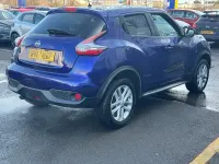 Używany Nissan Juke N-Connecta 117 KM (86 kW) 2017 Niebieski SUV