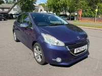 Second-hand Peugeot 208 Allure 82 CP (60 kW) 2013 Albastru Hatchback