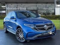Used Mercedes EQC400 AMG line 300 kW (408 HP) 2023 Blue SUV