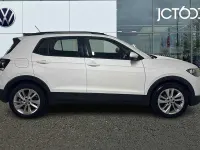 Used VW T-Cross SE 95 HP (69 kW) 2019 White SUV