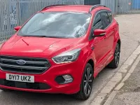 Used Ford Kuga ST-Line 120 HP (88 kW) 2017 Red SUV