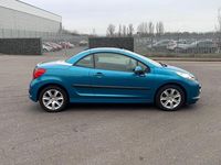 Used Peugeot 207 CC Sport 2008 Blue Cabriolet