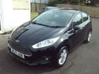 Used Ford Fiesta Zetec 2017 Black Hatchback