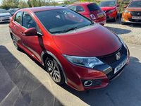 Begagnad Honda Civic SE Plus 2016 Röd Halvkombi