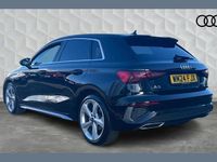 Used Audi A3 S-Line 108 HP (79 kW) 2024 Black Hatchback