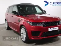 Used Land Rover Range Rover Sport Autobiography Dynamic 2018 Red SUV