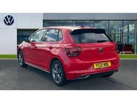 Used VW Polo R-line 110 HP (80 kW) 2021 Flash red Hatchback