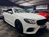 Used Mercedes E220 AMG line 194 HP (142 kW) 2019 White Coupe