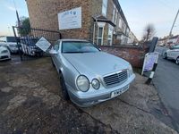 Używany Mercedes CLK230 Elegance 2002 Srebrny Coupe
