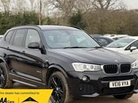 Used BMW X3 M Sport 190 HP (139 kW) 2016 Black SUV