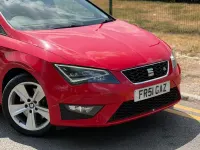 Used Seat Leon FR 184 HP (135 kW) 2015 Red Hatchback