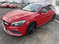Used Mercedes CLA220 Shooting Brake AMG line 177 HP (130 kW) 2016 Red Estate