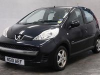 Used Peugeot 107 Allure 68 HP (50 kW) 2010 Black Hatchback