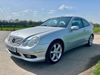 Used Mercedes C200 2006 Silver Coupe