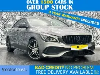 Usado Mercedes CLA220 AMG line 177 CV (130 kW) 2018 Gris Berlina
