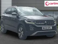 Used VW T-Cross Black Edition 110 HP (80 kW) 2022 Black SUV