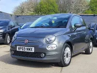 Used Fiat 500 Lounge 68 HP (50 kW) 2019 Grey Hatchback
