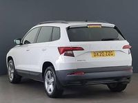 Used Skoda Karoq SE 116 HP (85 kW) 2020 White SUV