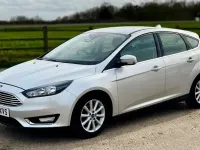 Used Ford Focus Titanium 125 HP (91 kW) 2015 Silver Hatchback