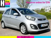 Używany Kia Picanto 84 KM (61 kW) 2012 Srebrny Hatchback