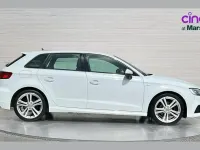Used Audi A3 S-Line 147 HP (108 kW) 2019 White Sedan