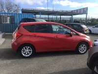 Used Nissan Note Acenta Premium 90 HP (66 kW) 2015 Red Hatchback