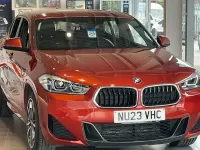 Used BMW X2 M Sport 136 HP (100 kW) 2023 Orange SUV