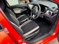 Used Nissan Micra Acenta 71 HP (52 kW) 2017 Orange Hatchback