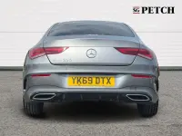 Used Mercedes CLA220 AMG line 187 HP (137 kW) 2019 Grey Coupe