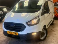 Used Ford Transit Custom 130 HP (95 kW) 2019 White Van