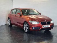 Used BMW 120 Sport Line 2017 Orange Hatchback