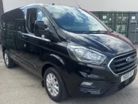 Used Ford Transit Custom Limited 130 HP (95 kW) 2019 Black Van