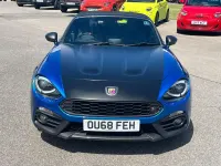 Used Abarth 124 Spider 168 HP (123 kW) 2018 Blue Cabriolet