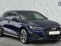 Used Audi A3 Sportback S-Line 2025 Blue Hatchback