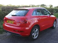 Begagnad Audi Q3 S-Line 2014 Röd SUV