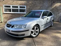 Begagnad Saab 9-3 Vector 2007 Silver Kombi