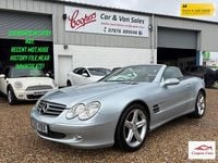 Used Mercedes SL350 245 HP (180 kW) 2005 Silver Cabriolet
