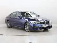 Used BMW 530e M Sport 252 HP (185 kW) 2019 Blue Sedan
