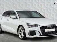 Used Audi A3 Sportback S-Line 2022 Glacier white Hatchback