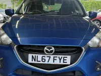 Used Mazda 2 Inclusive 90 HP (66 kW) 2017 Blue Hatchback