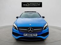 Używany Mercedes A200 AMG Line Premium Plus 2016 Niebieski Hatchback