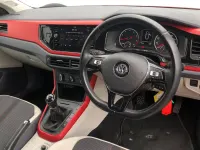 Used VW Polo Beats 95 HP (69 kW) 2019 Red Hatchback