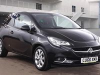 Used Vauxhall Corsa Sportive 95 HP (69 kW) 2016 Black Hatchback
