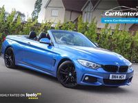 Used BMW 428 M Sport 245 HP (180 kW) 2014 Blue Cabriolet