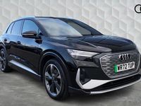 Used Audi Q4 e-tron S-Line 125 kW (170 HP) 2022 Black SUV