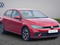 Used VW Polo Life 95 HP (69 kW) 2022 Red Hatchback
