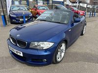 Used BMW 118 Cabriolet M Sport 143 HP (105 kW) 2010 Blue Cabriolet